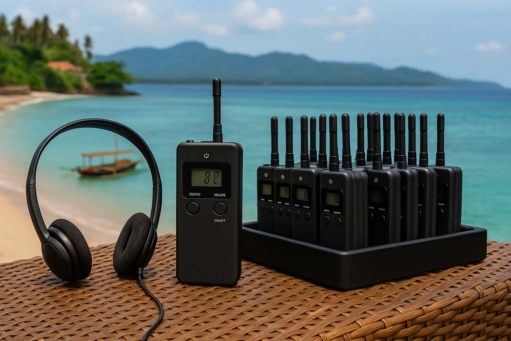 rental alat interpreter di lombok labuan bajo mataram nusa tenggara barat timur